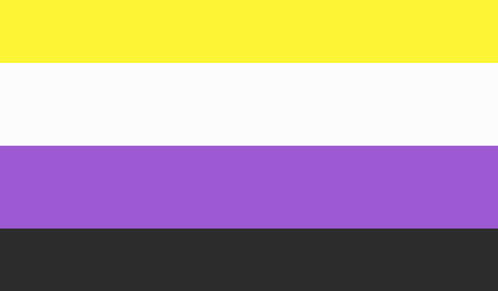 Nichtbinär-Flagge